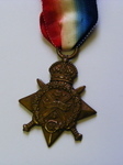 1914 Star to 5200 Pte. W.R. Thompson 7/D. GDS