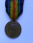 Victory medal to 113367 SJT. W. H. Harper. R.E 