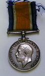 British War Medal to 17839 Pte F. Simpson. Northumberland Fusiliers