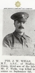 Casualty Father and son group: Pair to DM2-172038 Pte J Wells ASC. and  Defence and War to his son