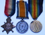 1914/15 trio to 1792 Pte H. Holmes. Notts & Derby R
