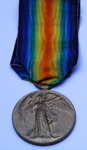 Victory Medal to 2259 Pte T Pace DLI.
