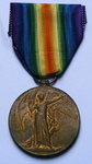 Victory Medal to 250828 Pte F Demmler Man Regt