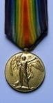 Victory Medal to 43217 Pte D F Whisstock