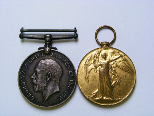 Pair to 8633 Pte H Newton York Regt