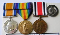 Pair , Special Constabulary Medal and SWB to CH1985/S Pte L Hall RMLI