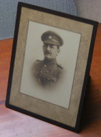 A lovely period farmed portrait photograph of a Military Medal winner