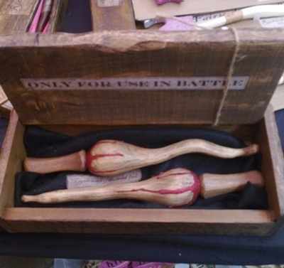 Magical cased dueling wands.