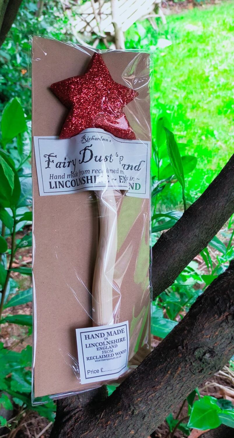 Red Fairy Dust Wand