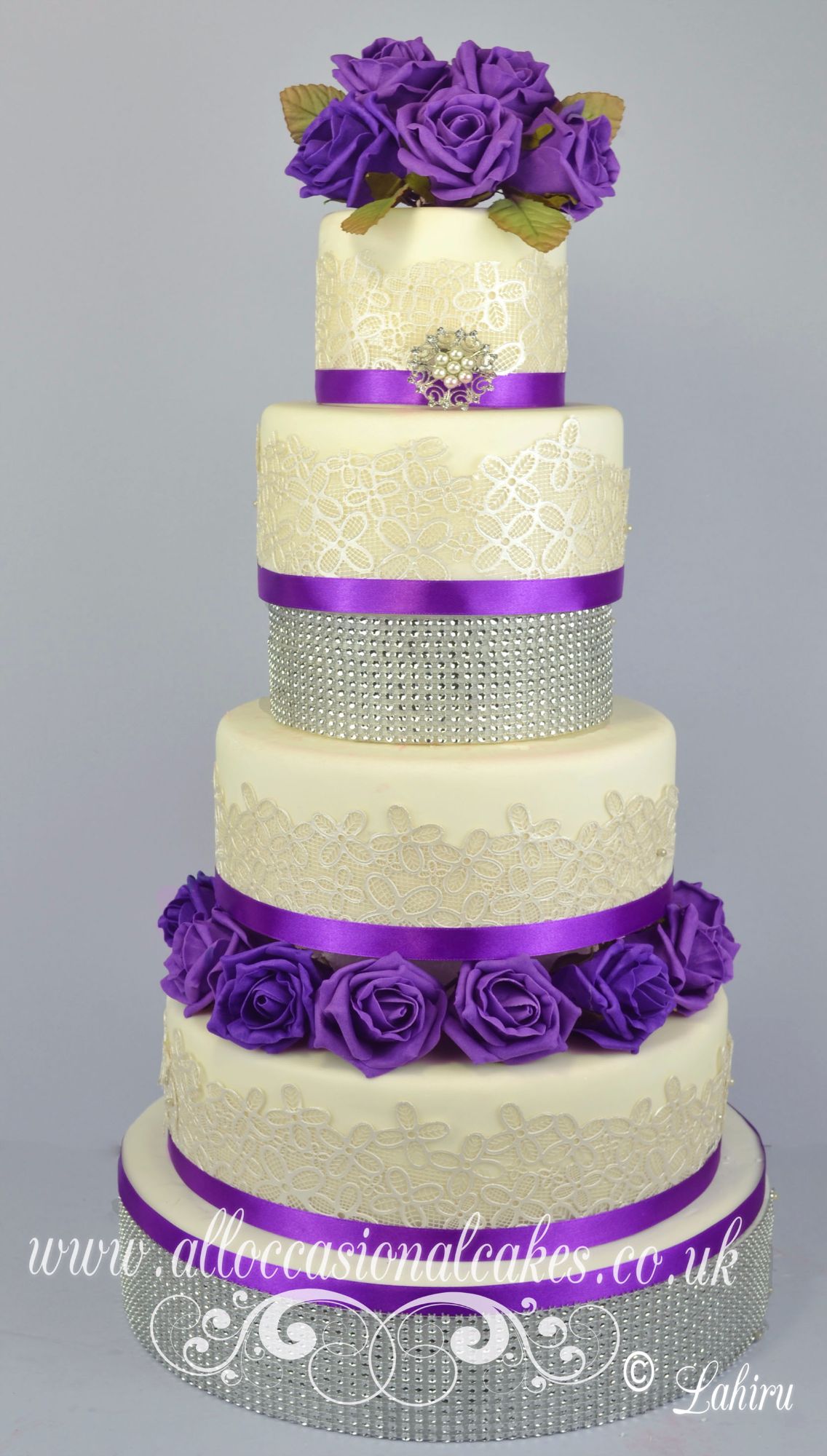 lace wedding cake Bristol