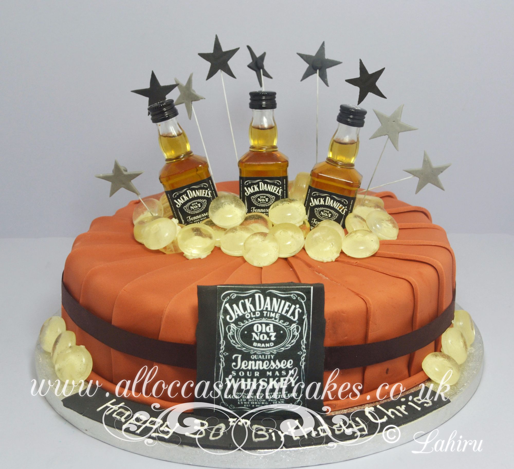 jack daniels birthday cake
