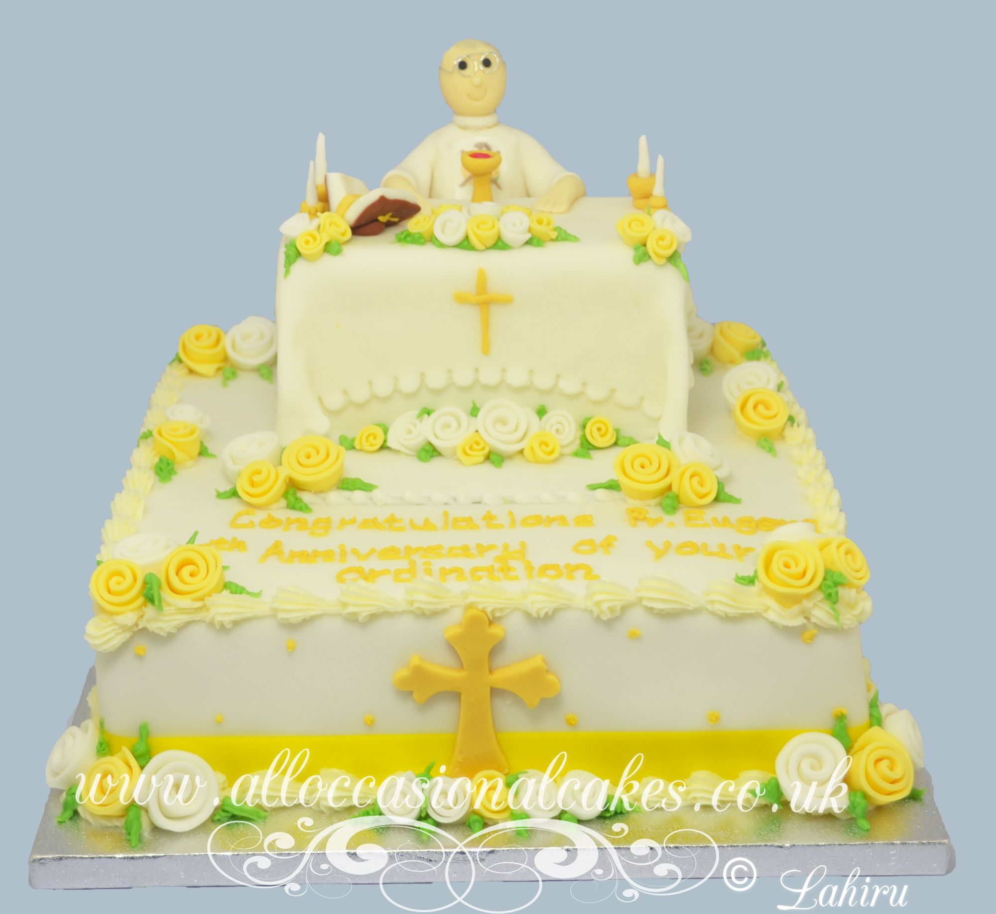 church altar cake