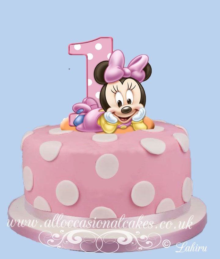 minnie mouse birthday cake