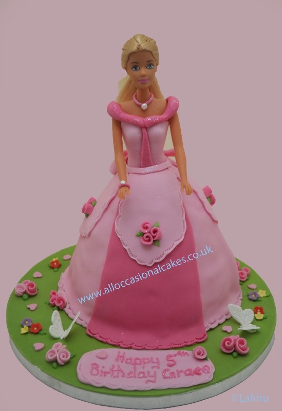 barbie birthday cake