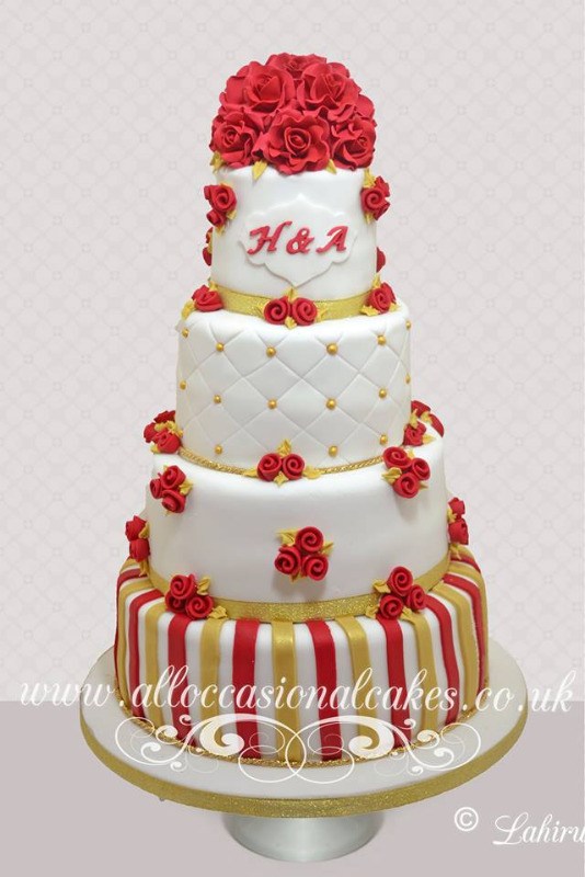 Asian Wedding Cake 8
