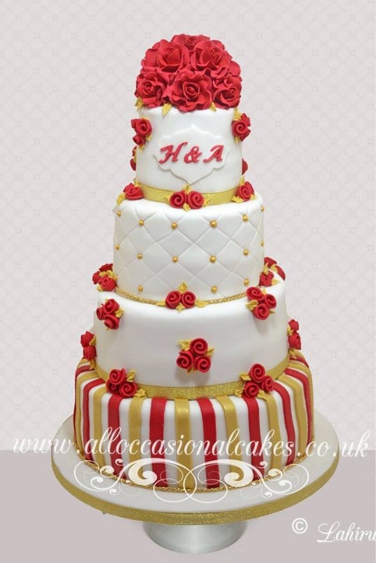 Asian Wedding Cake 8