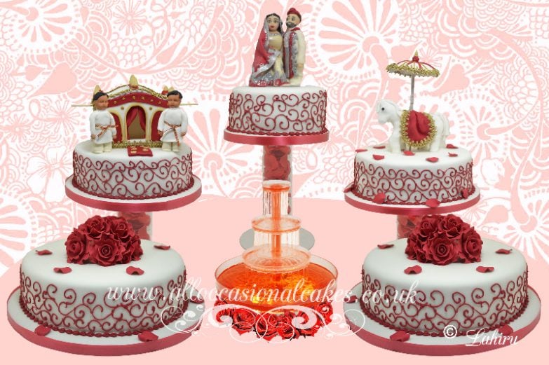 Asian Wedding Cake 9