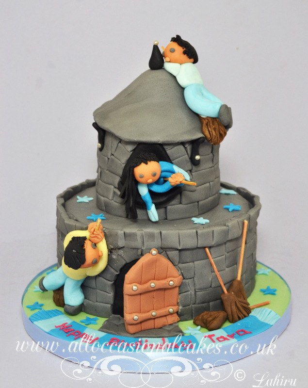 harry potter themed birthday cake