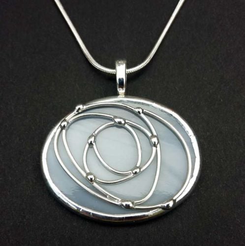 Oval Rose Pendant