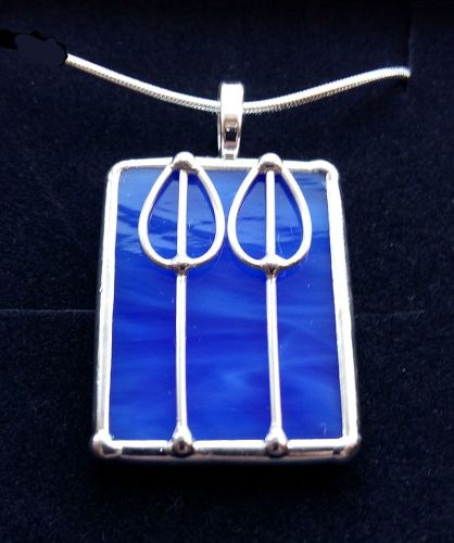 Charles Rennie Mackintosh Double Rose Bud Pendant