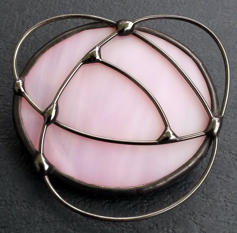 Rose Brooch - Black Finish