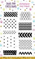 CLEARANCE 66% OFF! Washi Patterns Clear Rubber Stamp Set