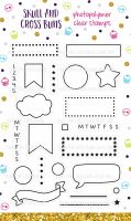 CLEARANCE 66% OFF! Planner Banners Clear Rubber Stamp Set 