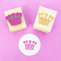 Little Crown Rubber Stamp