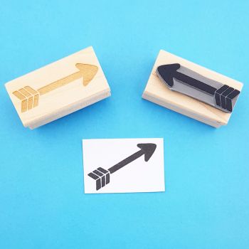 Arrow Rubber Stamp