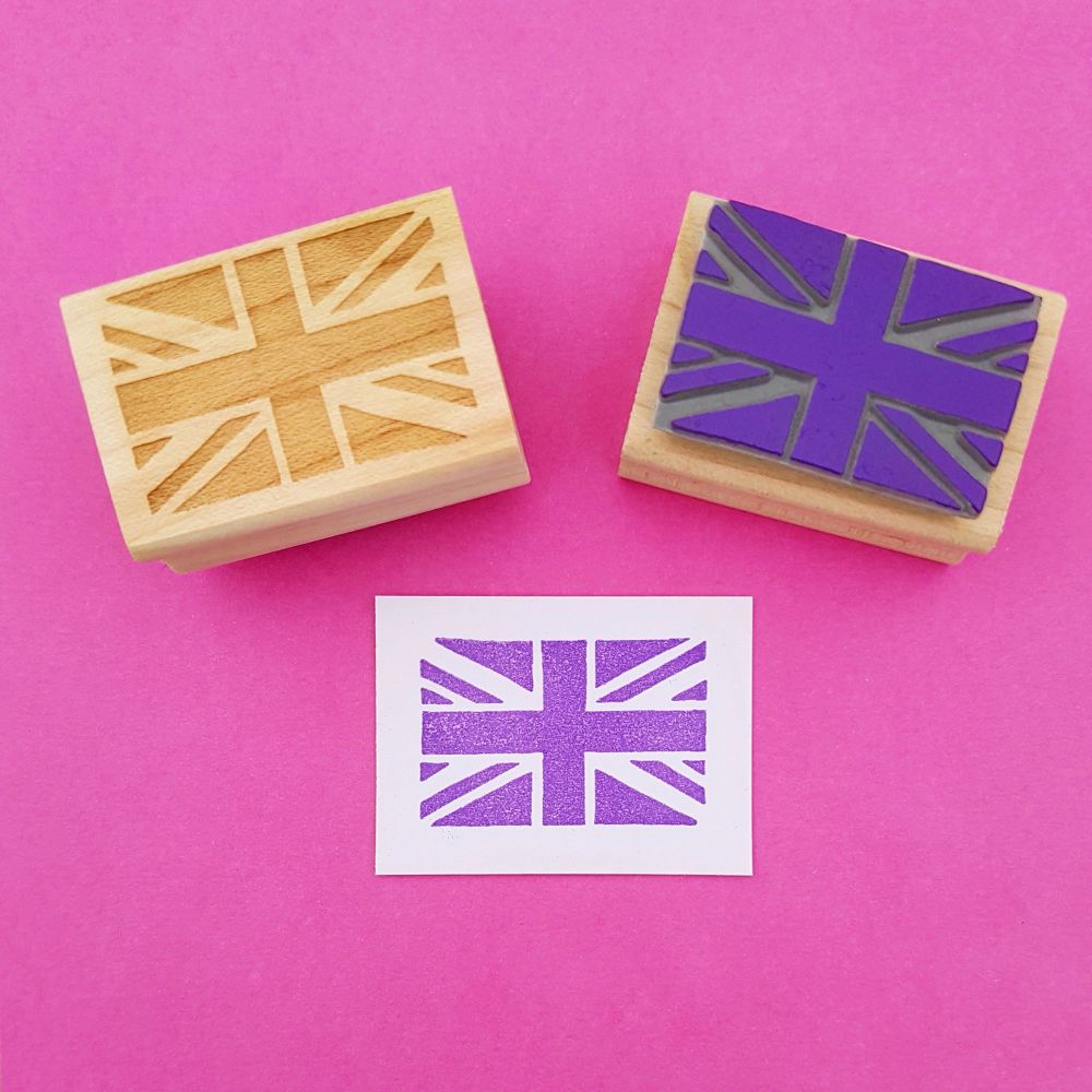Union Jack Rubber Stamp