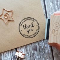 ***NEW FOR 2020*** Personalised Thank You for Your Order Rubber Stamp