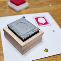 ***NEW FOR 2023*** Coronation Faux Stamp Rubber Stamp
