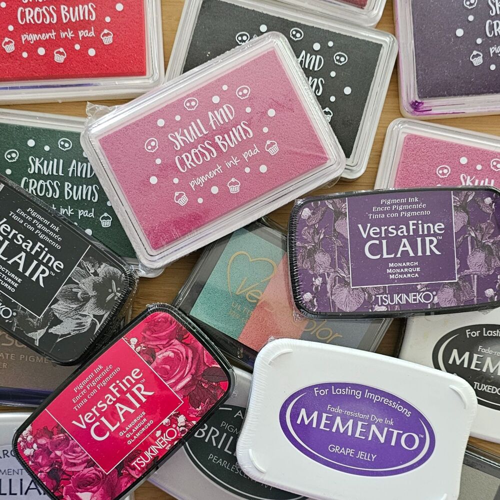7 Large Ink Pad Mystery Bundle - RRP £56, just £25, save £31!