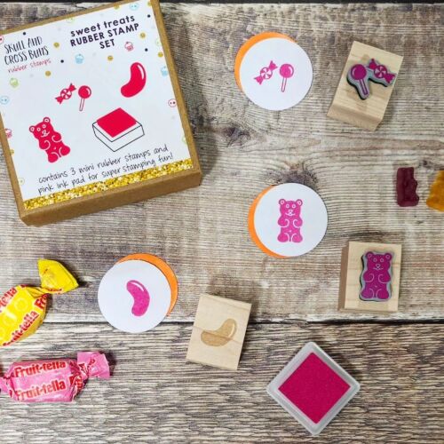 ****NEW FOR 2023**** Sweet Treats Rubber Stamp Set