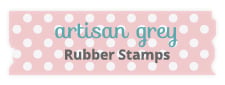 artisan grey rubber stamps
