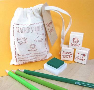 Teacher Rubber Stamp Set