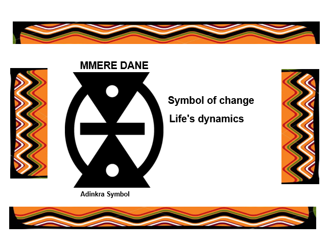 Adinkra Symbol - Mmere Dane           