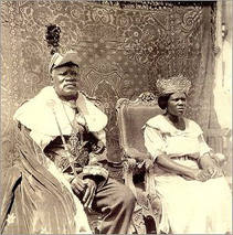 Rei do Congo D. Pedro VII e D. Isabel