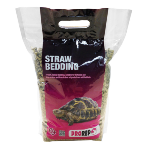 Straw pellet bedding