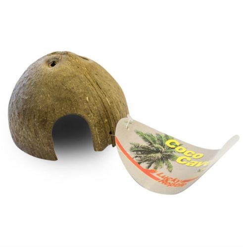 Half coconut hide