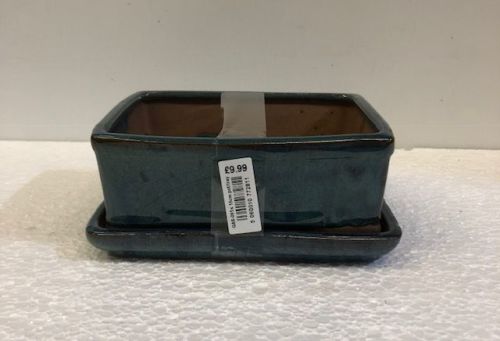 Bonsai pot with tray