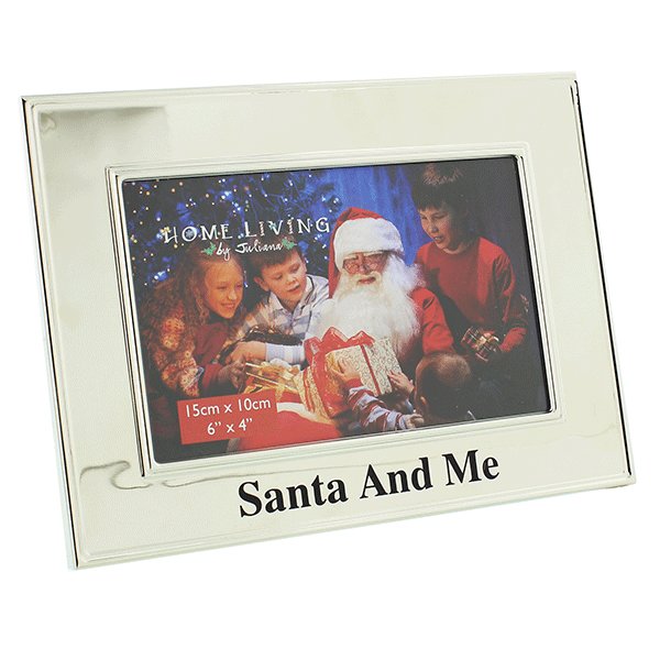 Santa and Me Frame