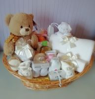 hamper baby neutral hampers nappy regular gift cake bertie bear bike gifts