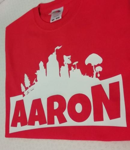 Personalised Fortnite style TShirt