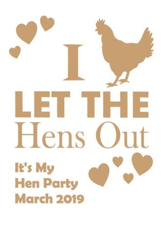 I Let the Hens out Hen TShirt