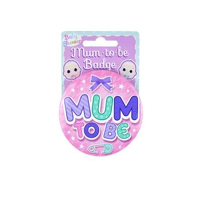 Mum To Be badge (Pink)