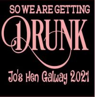 Getting Drunk Hen Tshirt