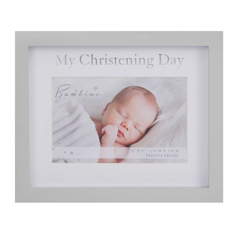 Bambino My Christening Day Frame in Gift Box