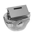 Noahs Ark Silver Plated Money Box