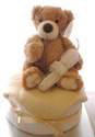 Welcome Baby Neutral  Nappy Cake